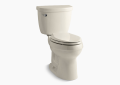Kohler K-3609-47 Cimarron Comfort Height Two-Piece Elongated Toilet - Almond