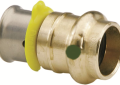 Viega 99680 PureFlow 1-1/2 inch PEX Press x 1-1/2 inch ProPress Lead Free Bronze Adapter