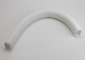 Rectorseal 84008 Fortress LF-92-W 3-1/2 inch x 40 inch Long PVC Lineset Cover Flexible Elbow - White