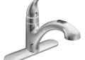 Moen 67315C Integra Single Handle Kitchen Faucet with Pull Out Spray - Chrome