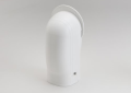 Rectorseal 84016 Fortress LW-92-W 3-1/2 inch PVC Lineset Cover Wall Inlet - White