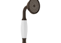 Rohl® 1100/8ETCB Rohl Multiple Collections Traditional Single Handshower, 1.8 gpm Flow Rate, 1 Sprays, 3 in Head