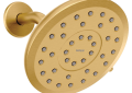 Moen® 220R7BG 220R7 Verso™ Shower Head, 2.5 gpm Flow Rate, 7 in Head, Import