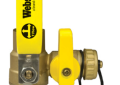 Nibco H-40613 Webstone Pro-Pal Brass 3/4 inch Female x 3/4 inch Female Full Port Ball Valve with Drain