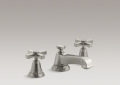 Kohler 13132-3A-BN Widespread Lavatory Faucet, Cross Handles
