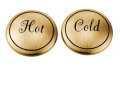 Moen 221672BG Weymouth Handle Cap - Brushed Gold