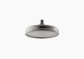 Kohler 8 inch Traditional Round Rainhead with Katalyst - Vibrant Brushed Nickel