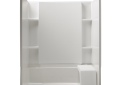 Sterling 72290100-0 60 inch x 36 inch x 74-1/2 inch Accord Series Complete Seated Shower - White