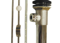 BK Products 127-006 1-1/4 inch Brass Pop Up Assembly - Polished Chrome