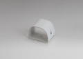 Rectorseal 84010 Fortress LJ-92-W 3-1/2 inch PVC Lineset Cover Coupling - White