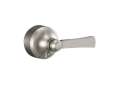 DELTA® H566SS Dorval™ Handle Kit, For Use With Dorval™ Floor Mount Roman Tub Filler and Model T14256/T14456/T14256T14456 14 Series Tub and Shower Faucet Trim and Volume Wall Mount Tub Filler, Metal, Brilliance® Stainless Steel, Domestic