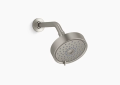 Kohler K-22170-BN Purist(R) 2.5 GPM Multifunction Showerhead with Katalyst(R) Air-Induction Technology - Vibrant Brushed Nickel