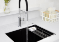 BLANCO 442924 BLK DUAL MNT LAUNDRY SINK