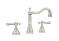 Rohl AC107LMPN-2 Arcana C-Spout Widespread Bathroom Faucet With Pop-up - Polished Nickel