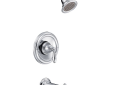 Moen T2153 Brantford Posi-Temp Tub and Shower Trim less Valve - Chrome