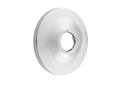 Jaclo® 740-MBK 740, For Use With 3/8 in IPS Pipe, 5/8 in ID x 2-1/4 in OD, 3/8 in H, Matte Black, Domestic