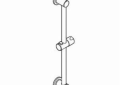Moen® 155746ORB Slide Bar, 24 in L Bar, Metal, Oil Rubbed Bronze, Domestic