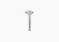 Kohler K-7394-CP 6 inch Celing Mount Showerarm and Flange - Polished Chrome