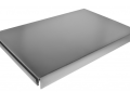 Southwark WS21-314 3-1/4" x 14" 26 Gauge Warm Air Wall Stack End Cap