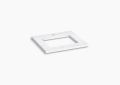 Kohler K-28246-EST Silestone 25" Quartz Vanity Top with Rectangular Cutout - Eternal Statuario