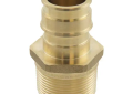 Uponor LF4521313 1-1/4 inch ProPEX Lead Free Brass Male Adapter
