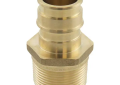 Uponor LF4521515 1-1/2 inch ProPEX Lead Free Brass Male Adapter - Expansion x MNPT