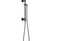 DELTA® 58810-RB Round Shower Column Kit, 15 in L Shower Arm, Import