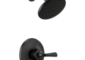 DELTA® T14233-BL Monitor® 14 Series Shower Only Trim, 1.75 gpm Shower, Matte Black