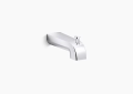 Kohler K-97089-CP Pitch(R) Wall-Mount Diverter Bath Spout - Polished Chrome