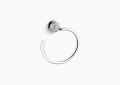 Kohler K-11377-CP Forte Sculpted Towel Ring - Polished Chrome