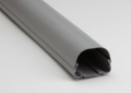 Rectorseal 84044 Fortress LD-92-G 3-1/2 inch x 96 inch Long PVC Lineset Cover Duct - Gray