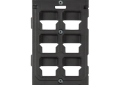 Milwaukee® 48-22-8496 Compact Wall Plate, For Use With All PACKOUT Products, 50 lb Wall Mounted Capacity, Polypropylene, Black