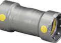 Viega 25056 MegaPressG 2 inch Press Carbon Steel Slip Coupling with HNBR Sealing Elements