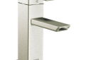 Moen S6700BN 90 Degree Single Handle Bathroom Faucet - Brushed Nickel