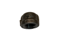 3/8 Inch Black Malleable Iron Cap