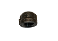 1/2 Inch Black Malleable Iron Cap