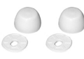 Sioux Chief 490-11240 Package of 2 Closet Bolt Covers - White