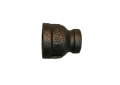 1-1/2 X 1-1/4 Inch Black Malleable Iron Coupling