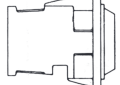 Taco 1604-025RP Cast Iron Circulator Bracket Assembly