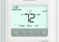 Honeywell TH4110U-2005/U T4 PRO Programmable Heating and Cooling Thermostat - White