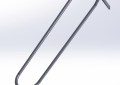Empire Industries 235B10008 1 inch X 8 inch Black Reznor Hook