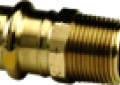 Viega 16048 ProPressG 1/2 inch Press x 1/2 inch  Male Bronze Adapter with HNBR Sealing Element