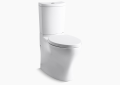 Kohler K-6355-0 Persuade Curv Comfort Height Two-Piece Elongated Dual-Flush Toilet - White