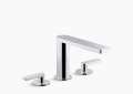 Kohler K-73060-4-CP Composed Widespread Bathroom Faucet - Polished Chrome