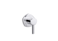 Kohler(R) K-T27042-4-CP Occasion(R) MasterShower(R) Transfer Valve Trim with Lever Handle - Polished Chrome