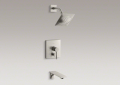 Kohler T14776-4-BN Rite-Temp Bath/Shower Trim