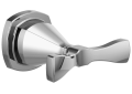 DELTA® 77638 Robe Hook, Stryke™, 2 Hooks, 3-1/2 in OAW x 3-3/8 in OAD x 2-1/8 in OAH, Zinc, Import