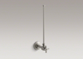 Kohler K-7637-BN Angle Suply with stop and Annealede Vertical Tube - Vibrant Brushed Nickel