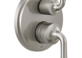DELTA® T24933-SS Monitor® 14 Series Valve Trim With 3 or 6-Setting Integrated Diverter, 5 gpm Valve, Brilliance® Stainless Steel