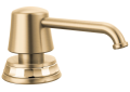 Brizo® RP101658GLPG Soap Dispenser, 15 oz Capacity, 5 in OAL, Deck Mounting, Import